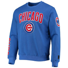 Chicago Cubs Pro Standard Stacked Logo Pullover Sweatshirt - MLB