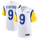Matthew Stafford Los Angeles Rams Alternate Game Jersey White | Nike for Sale