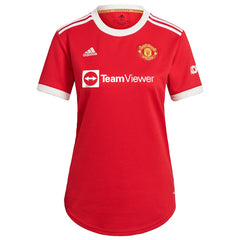 Facundo Pellistri Manchester United Women's 2021/22 Home Replica Player Jersey Red | Adidas