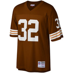 Jim Brown Cleveland Browns Big & Tall 1963 Retired Player Replica Jersey Brown | Mitchell & Ness