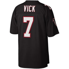 Michael Vick Atlanta Falcons Big & Tall 2002 Retired Player Replica Jersey Black | Mitchell & Ness