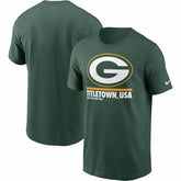 Green Bay Packers Hometown Collection Title Town T-Shirt Green | Nike for Sale
