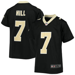Taysom Hill New Orleans Saints Youth Game Jersey Black | Nike for Sale