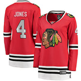 Seth Jones Chicago Blackhawks Fanatics Women's Home Breakaway Player Jersey - Red - NHL