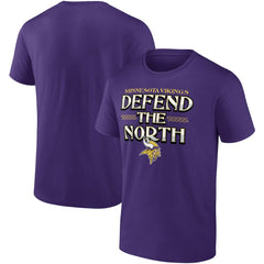 Minnesota Vikings Hometown Collection 1st Down T-Shirt Purple | Fanatics
