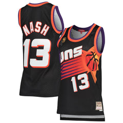 Steve Nash Phoenix Suns Women's Hardwood Classics Swingman Jersey Black - NBA