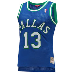 Steve Nash Dallas Mavericks Women's 1998/99 Hardwood Classics Swingman Jersey Blue - NBA