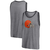 Cleveland Browns Famous Tri-Blend Tank Top Heathered Gray/Heathered Charcoal | Fanatics