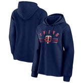 Minnesota Twins Fanatics Women's Perfect Play Raglan Pullover Hoodie - MLB
