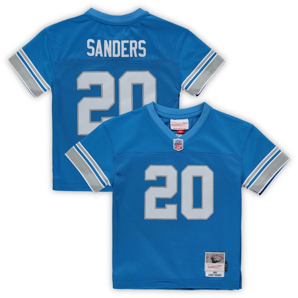 Barry Sanders Detroit Lions Male Preschool 1996 Retired Legacy Jersey Blue | Mitchell & Ness
