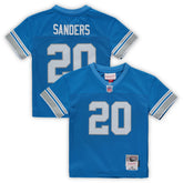 Barry Sanders Detroit Lions Male Preschool 1996 Retired Legacy Jersey Blue | Mitchell & Ness