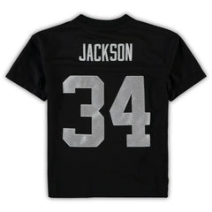 Bo Jackson Las Vegas Raiders Preschool 1988 Retired Player Legacy Jersey Black | Mitchell & Ness