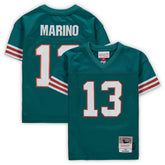 Dan Marino Miami Dolphins Male Preschool 1984 Retired Legacy Jersey Aqua | Mitchell & Ness