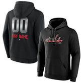 Washington Capitals Personalized Midnight Mascot Logo Pullover Hoodie - Black - NHL
