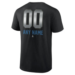 Colorado Avalanche Personalized Midnight Mascot Logo T-Shirt - Black - NHL