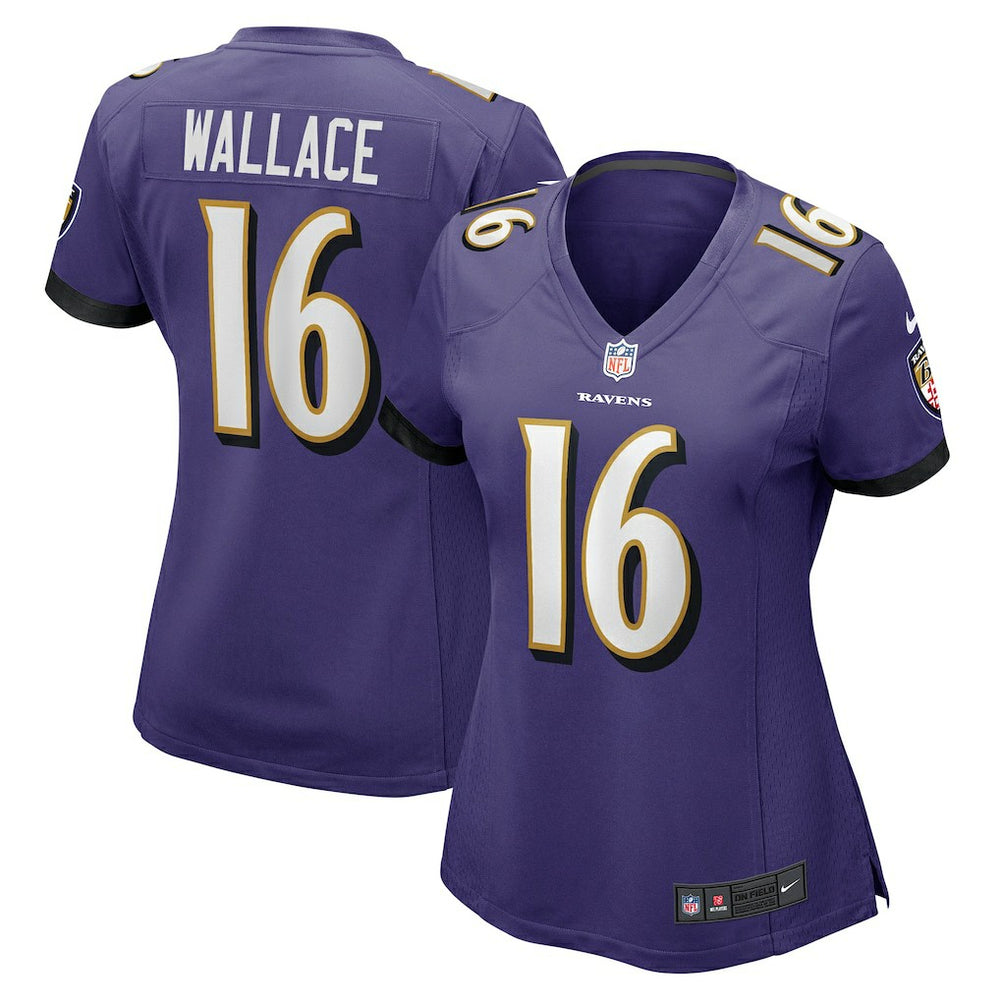Tylan Wallace Baltimore Ravens Women's Game Jersey Purple | Nike for Sale