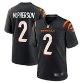 Evan McPherson Cincinnati Bengals Game Jersey Black | Nike for Sale