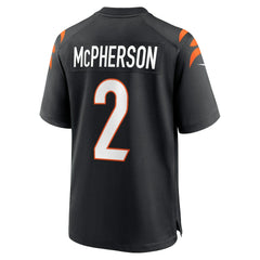 Evan McPherson Cincinnati Bengals Game Jersey Black | Nike for Sale