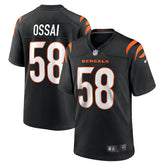 Joseph Ossai Cincinnati Bengals Game Jersey Black | Nike for Sale