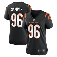 Cam Sample Cincinnati Bengals Women's Game Jersey Black | Nike for Sale
