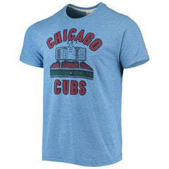 Chicago Cubs Homage Hyper Local Tri-Blend T-Shirt - MLB