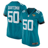 Shaquille Quarterman Jacksonville Jaguars Women's Game Jersey Teal | Nike for Sale