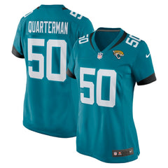 Shaquille Quarterman Jacksonville Jaguars Women's Game Jersey Teal | Nike for Sale
