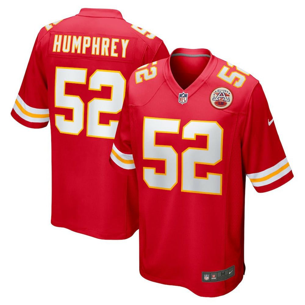 Creed Humphrey Kansas City Chiefs Game Jersey Red | Nike for Sale