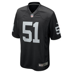 Malcolm Koonce Las Vegas Raiders Game Jersey Black | Nike for Sale