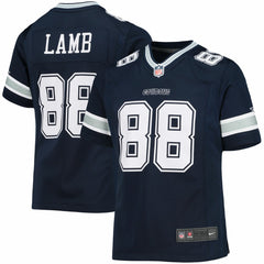 CeeDee Lamb Dallas Cowboys Girls Youth Game Jersey Navy | Nike for Sale