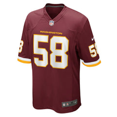 Shaka Toney Washington Football Team Game Jersey Burgundy | Nike for Sale