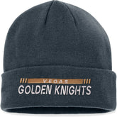 Vegas Golden Knights Fanatics Authentic Pro Rink Cuffed Knit Hat - Black - NHL