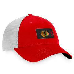 Chicago Blackhawks Fanatics Authentic Pro Rink Trucker Snapback Hat - Red - NHL