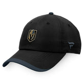 Vegas Golden Knights Fanatics Authentic Pro Rink Pinnacle Adjustable Hat - Black - NHL