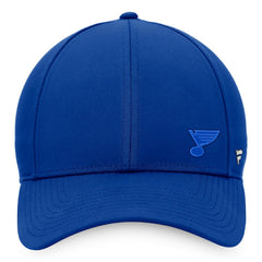 St. Louis Blues Fanatics Women's Authentic Pro Road Structured Adjustable Hat - Royal - NHL