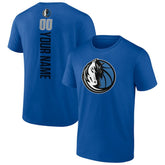 Dallas Mavericks Personalized Playmaker Team T-Shirt Blue - NBA
