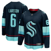 Adam Larsson Seattle Kraken Fanatics Home Breakaway Player Jersey - Deep Sea Blue - NHL