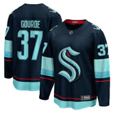 Yanni Gourde Seattle Kraken Fanatics Home Breakaway Player Jersey - Deep Sea Blue - NHL