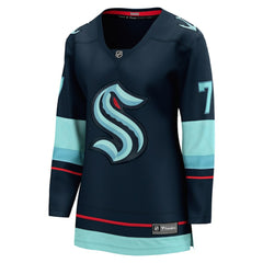 Jordan Eberle Seattle Kraken Fanatics Women's Home Breakaway Player Jersey - Navy - NHL