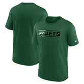 New York Jets Exceed Performance T-Shirt Green | Nike for Sale