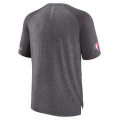 Portland Trail Blazers 2022 Noches Ene-Be-A Core Shooting Raglan T-Shirt Heathered Gray - NBA