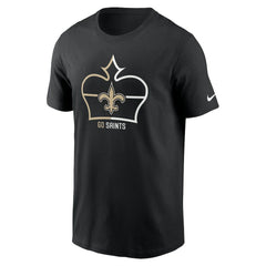 New Orleans Saints Essential Local Phrase T-Shirt Black | Nike for Sale