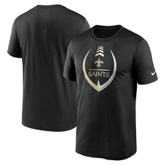New Orleans Saints Icon Legend Performance T-Shirt Black | Nike for Sale