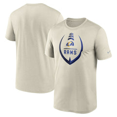 Los Angeles Rams Icon Legend Performance T-Shirt Bone | Nike for Sale