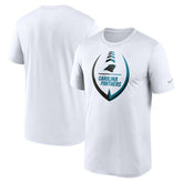 Carolina Panthers Icon Legend Performance T-Shirt White | Nike for Sale