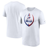 Buffalo Bills Icon Legend Performance T-Shirt White | Nike for Sale