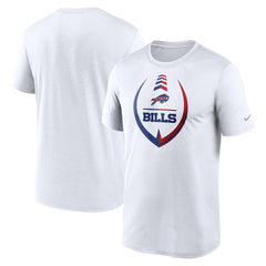 Buffalo Bills Icon Legend Performance T-Shirt White | Nike for Sale