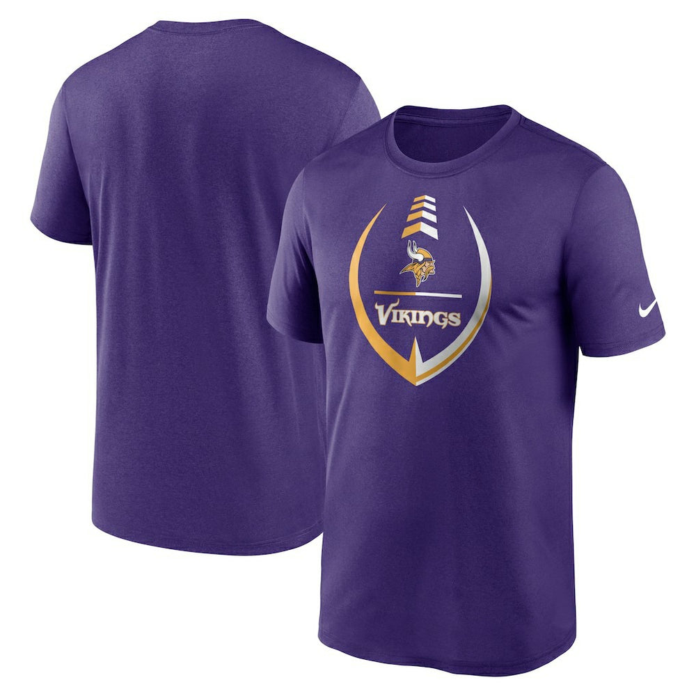 Minnesota Vikings Icon Legend Performance T-Shirt Purple | Nike for Sale