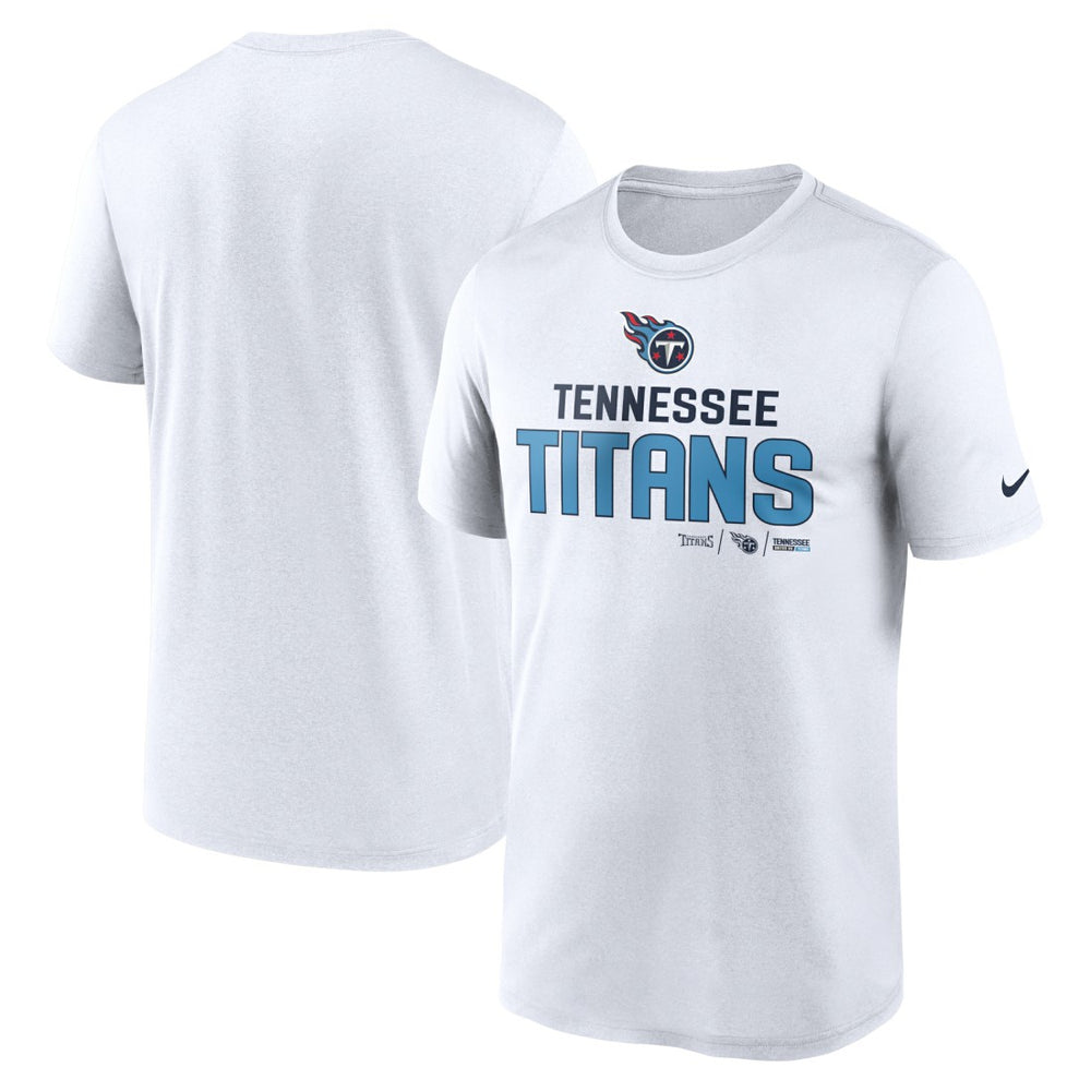 Tennessee Titans Legend Community Performance T-Shirt White | Nike for Sale