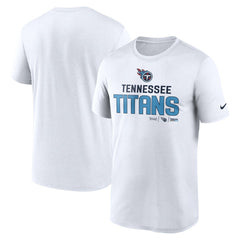 Tennessee Titans Legend Community Performance T-Shirt White | Nike for Sale